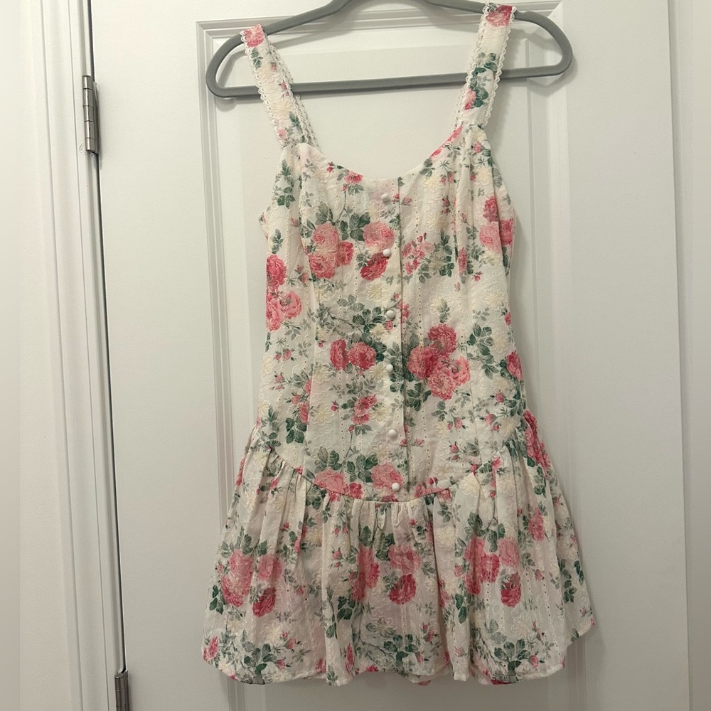 These Three Boutique floral romper